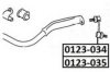 ASVA 0123-034 Rod/Strut, stabiliser